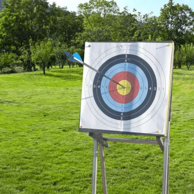 Archery target core foam